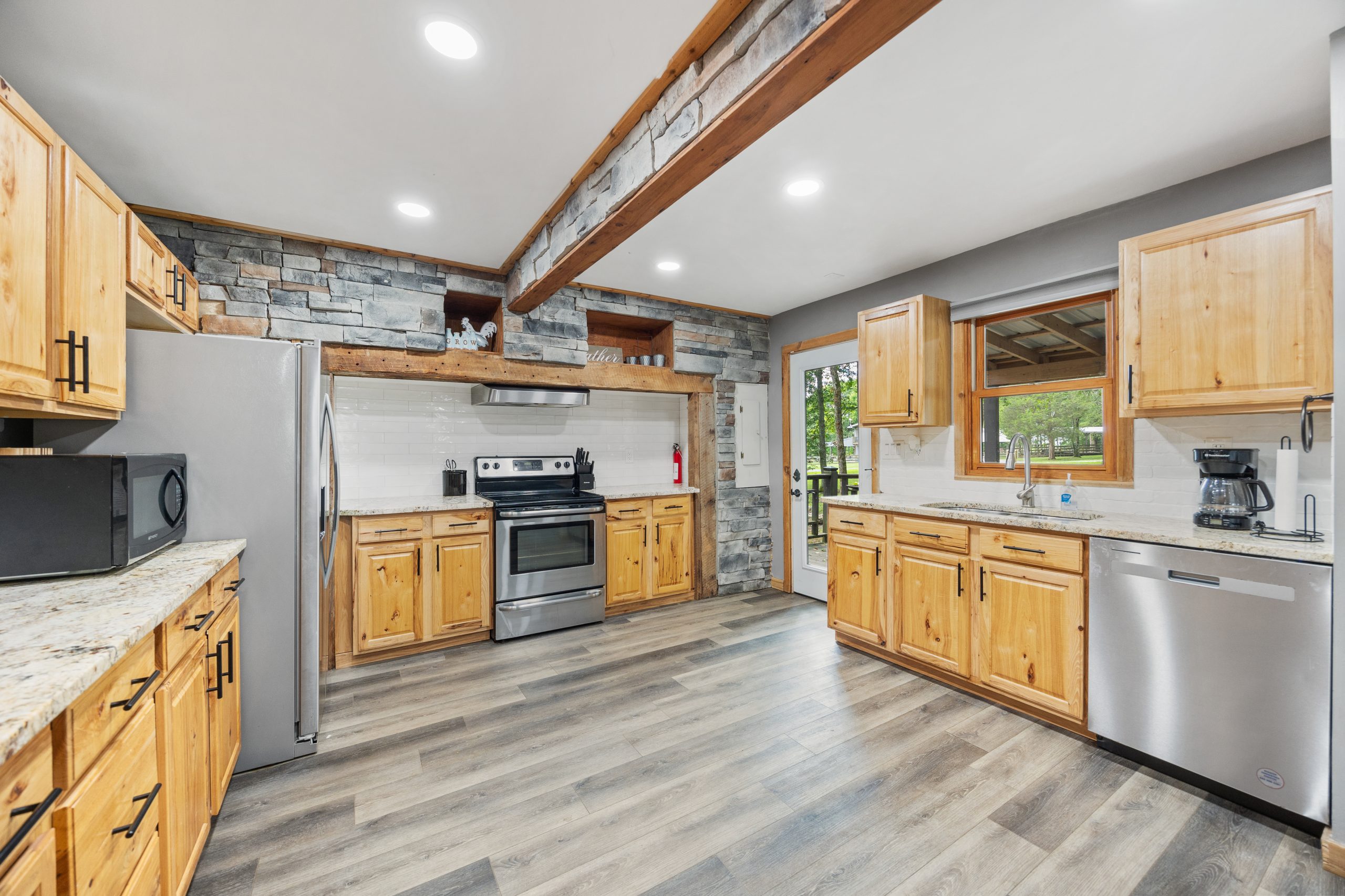 Rural Hill Farm-Kitchen-Backdoor