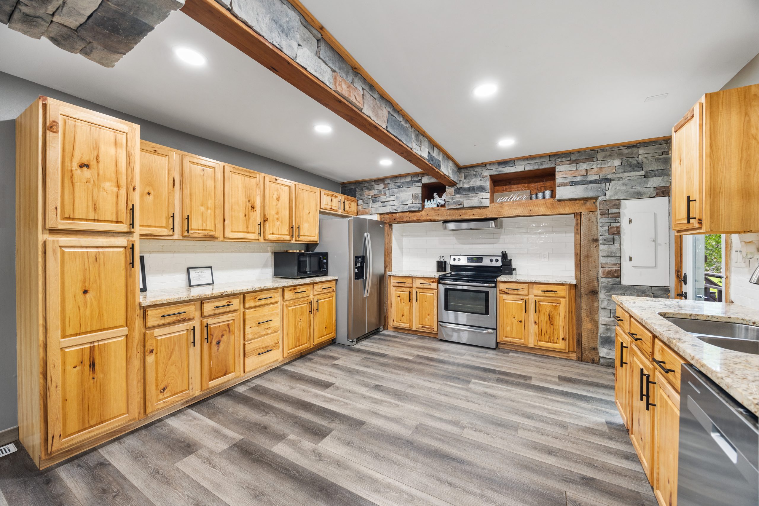 Rural Hill Farm-Main House Large Kitchen 