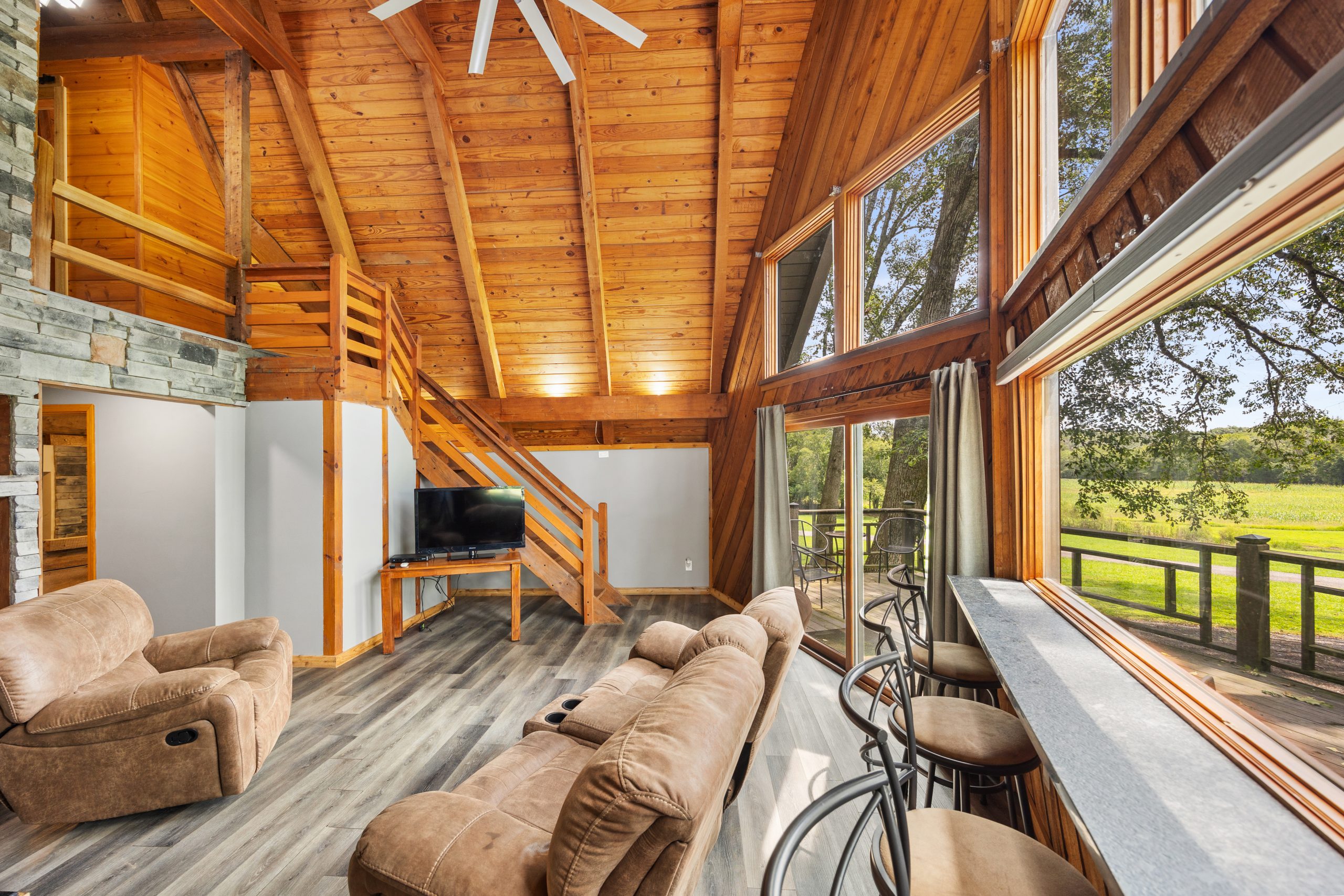 Rural Hill Farm-Main House Window View